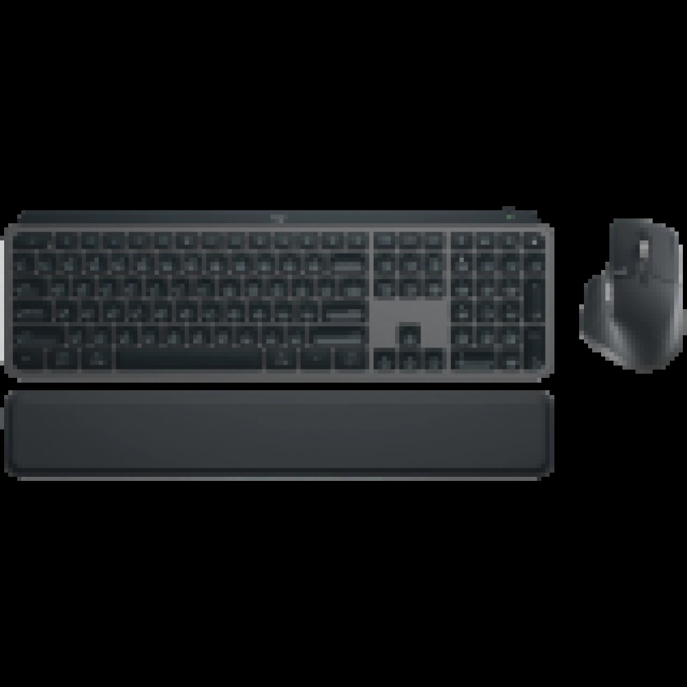 KEYBOARD +MOUSE COMBO MXKEYS S/BLACK 920-011614 LOGITECH
