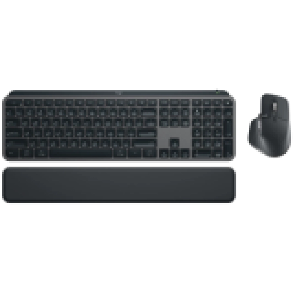 KEYBOARD +MOUSE COMBO MXKEYS S/BLACK 920-011614 LOGITECH