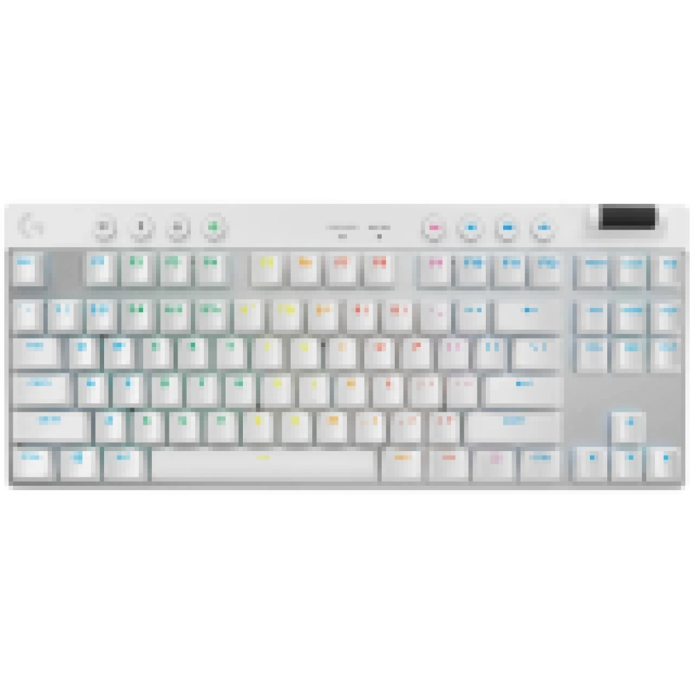 LOGITECH G PRO X TKL LIGHTSPEED Mechanical Gaming Keyboard - WHITE - US INT'L - TACTILE