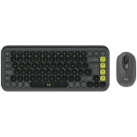 LOGITECH POP ICON COMBO - GRAPHITE - US INT'L - BT  - INTNL-973