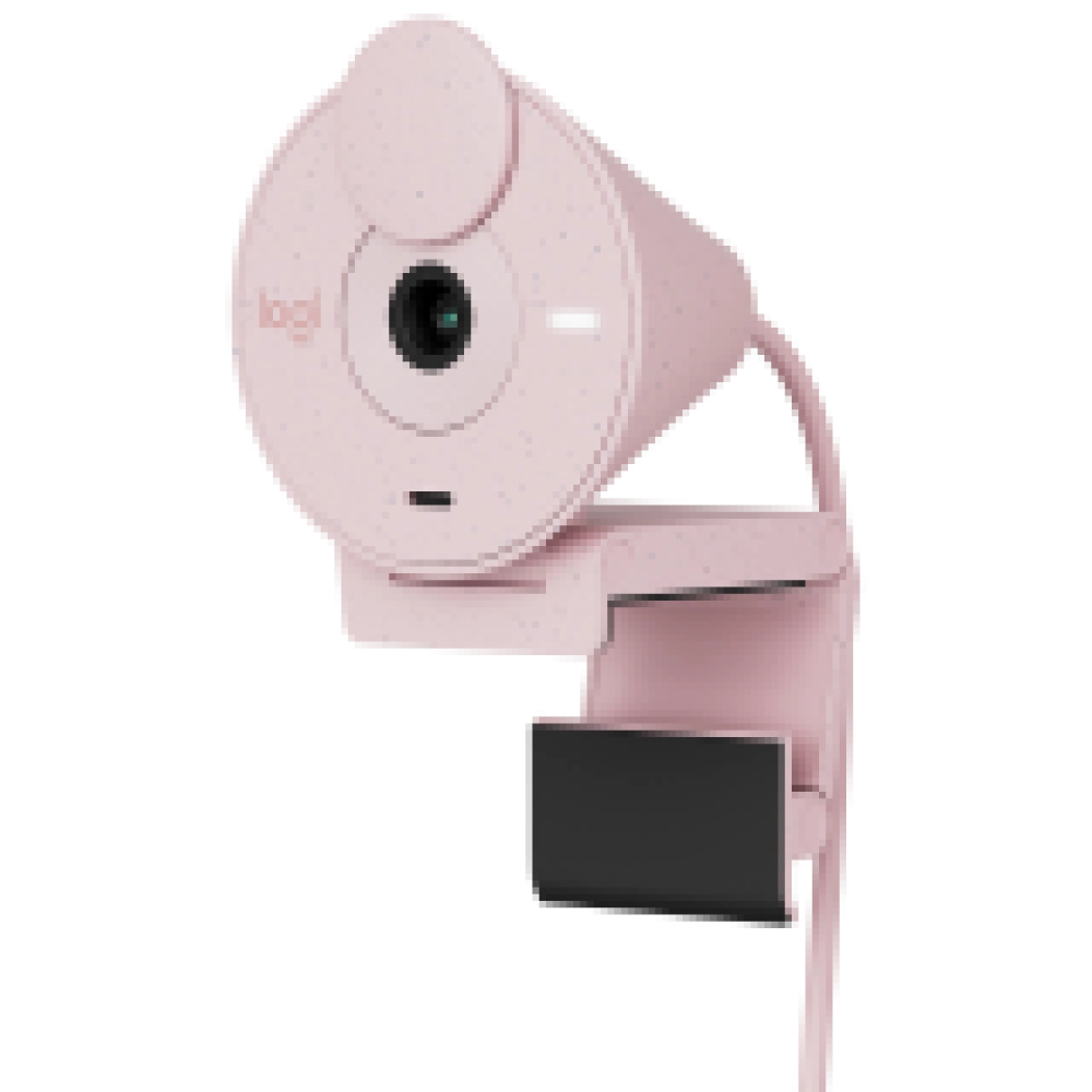 LOGITECH Brio 300 Full HD webcam - ROSE - USB