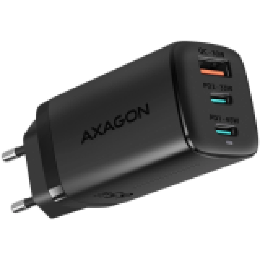 MOBILE CHARGER WALL USB 65W/GAN 3PORT ACU-DPQ65 AXAGON