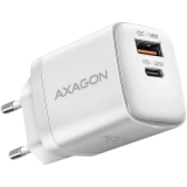 MOBILE CHARGER WALL USB 20W/2PORT WHITE ACU-PQ20W AXAGON