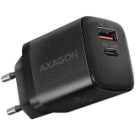 MOBILE CHARGER WALL USB 20W/2PORT BLACK ACU-PQ20 AXAGON