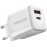 MOBILE CHARGER WALL USB 30W/2PORT WHITE ACU-PQ30W AXAGON