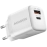 MOBILE CHARGER WALL USB 30W/2PORT WHITE ACU-PQ30W AXAGON