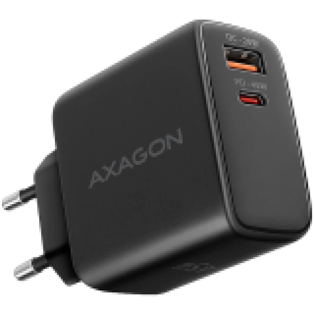 MOBILE CHARGER WALL USB 45W/GAN 2PORT ACU-PQ45 AXAGON