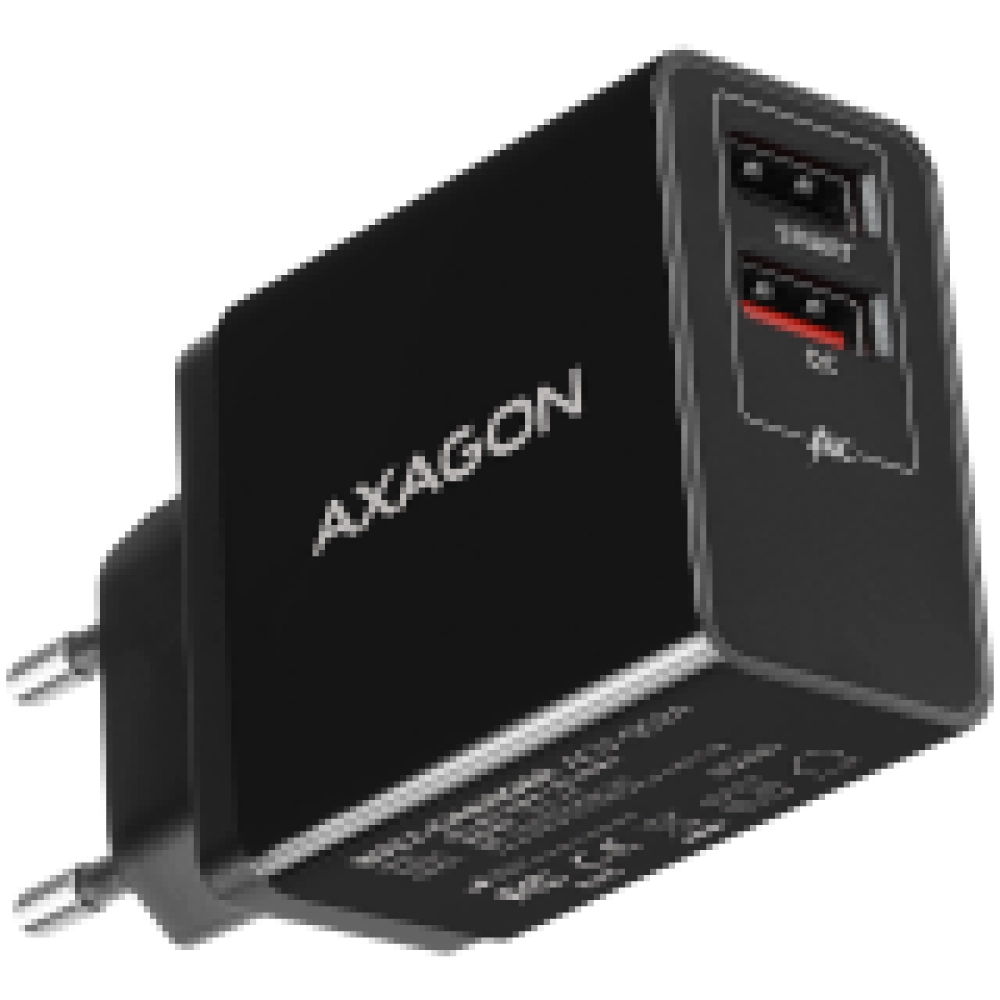 MOBILE CHARGER WALL USB 24W/2PORT ACU-QS24 AXAGON