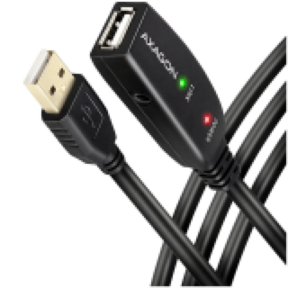 CABLE USB2.0 A-M/A-F ACTIVE/15M ADR-215 AXAGON