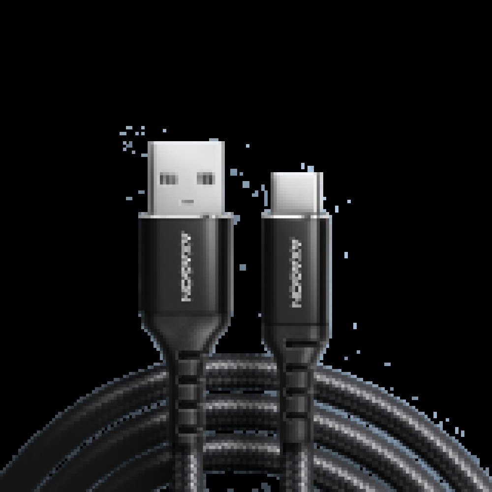 CABLE USB-C TO USB2.0 1M/BLACK BUCM-AM10AB AXAGON