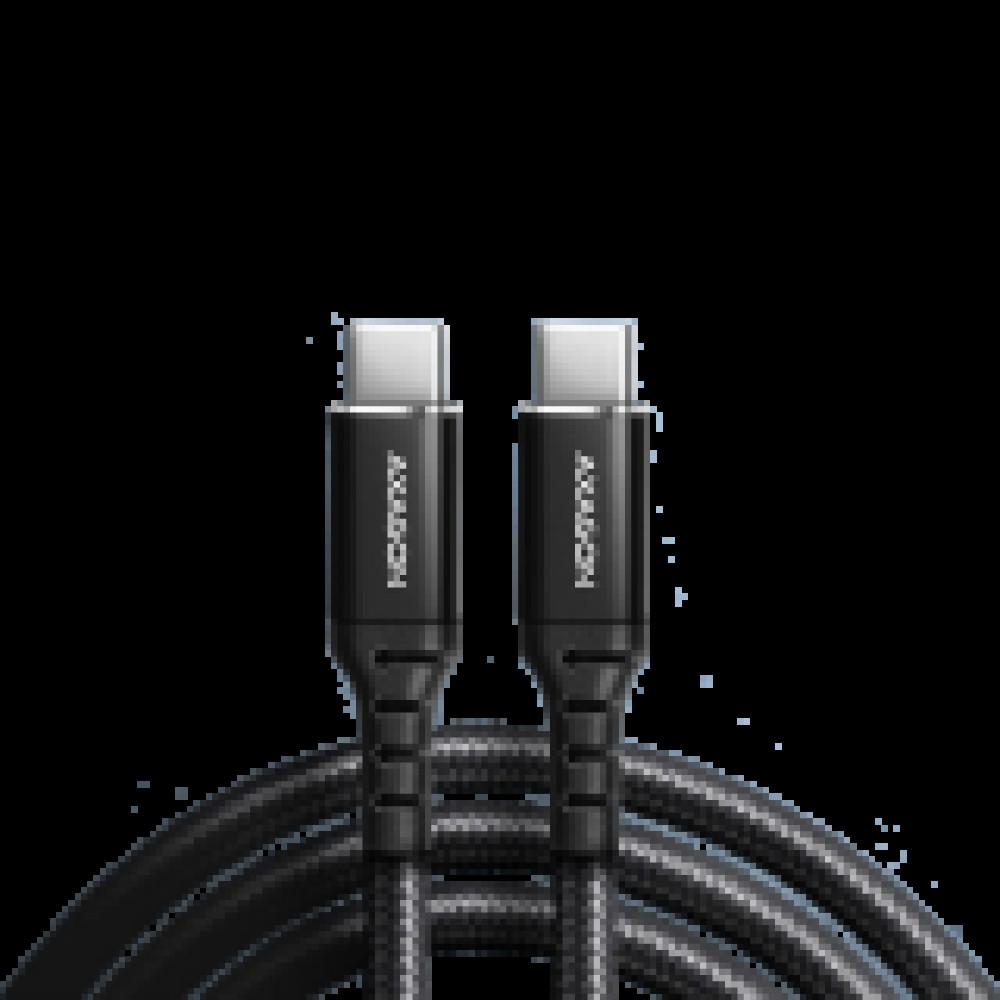 CABLE USB-C TO USB-C 1M 60W/HQ BLACK BUCM-CM10AB AXAGON