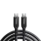 CABLE USB-C TO USB-C 1M 60W/HQ BLACK BUCM-CM10AB AXAGON