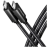 CABLE USB-C TO USB-C 3M 240W/BRAID BLK BUCM2-CM30AB AXAGON