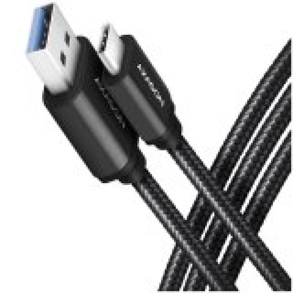 CABLE USB-C TO USB3.2 1.5M/BLACK BUCM3-AM15AB AXAGON