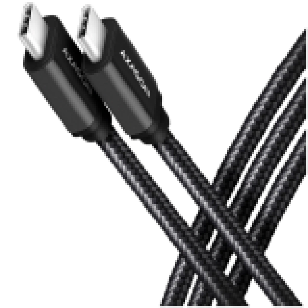 CABLE USB-C TO USB-C 1M 60W/BLACK BUCM3-CM10AB AXAGON