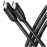 CABLE USB-C TO USB-C 1M 60W/BLACK BUCM3-CM10AB AXAGON