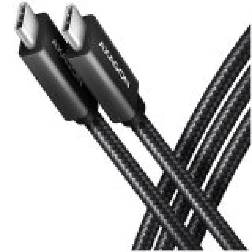 CABLE USB-C TO USB-C 2M 60W/BLACK BUCM3-CM20AB AXAGON