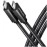 CABLE USB-C TO USB-C 2M 60W/BLACK BUCM3-CM20AB AXAGON