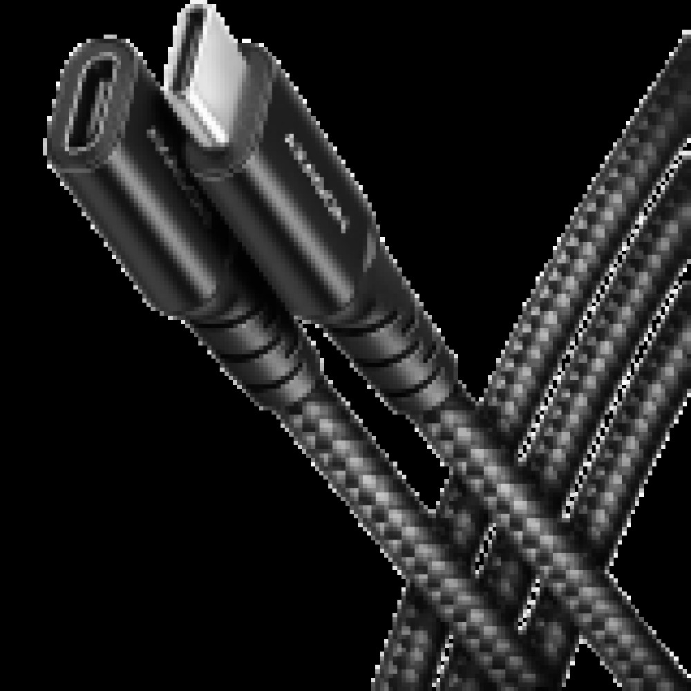 CABLE USB-C EXTENSION 0.5M/BLACK BUCM32-CF05AB AXAGON