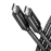 CABLE USB-C TO USB-C 2M 240W/BRAID BLK BUCM2-CM20AB AXAGON