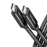 CABLE USB-C TO USB-C 2M 240W/BRAID BLK BUCM2-CM20AB AXAGON