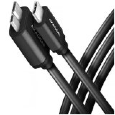 CABLE USB-C TO MICRO-B 1M/SPEED BLK BUMM3-CM10AB AXAGON