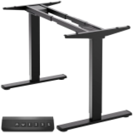 DESK FRAME MOTORISED/BLACK CDF222E-B ONKRON