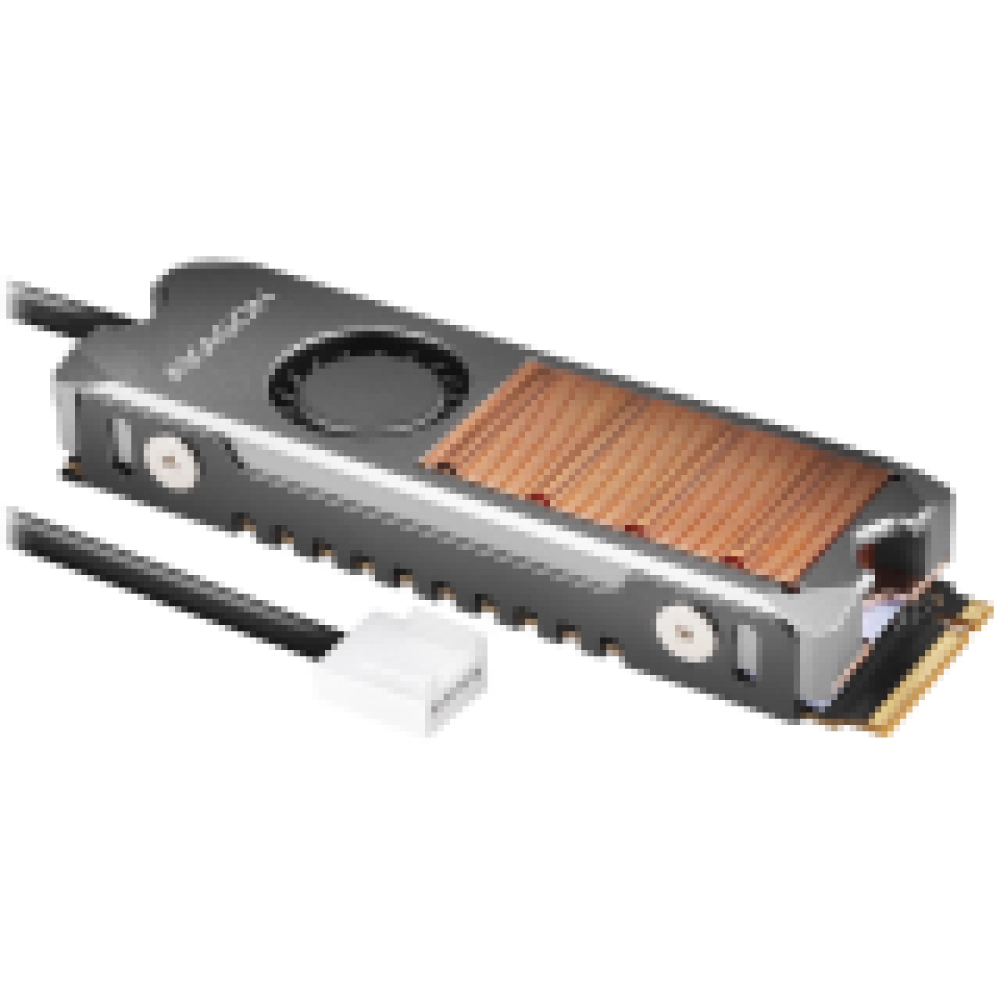 SSD ACC COOLER M.2 COPPER FAN/CLR-M2FAN AXAGON