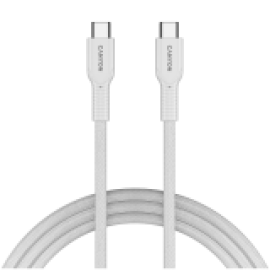 CANYON cable OnWire 60CL C-C 60W COLOR Braided 1m White