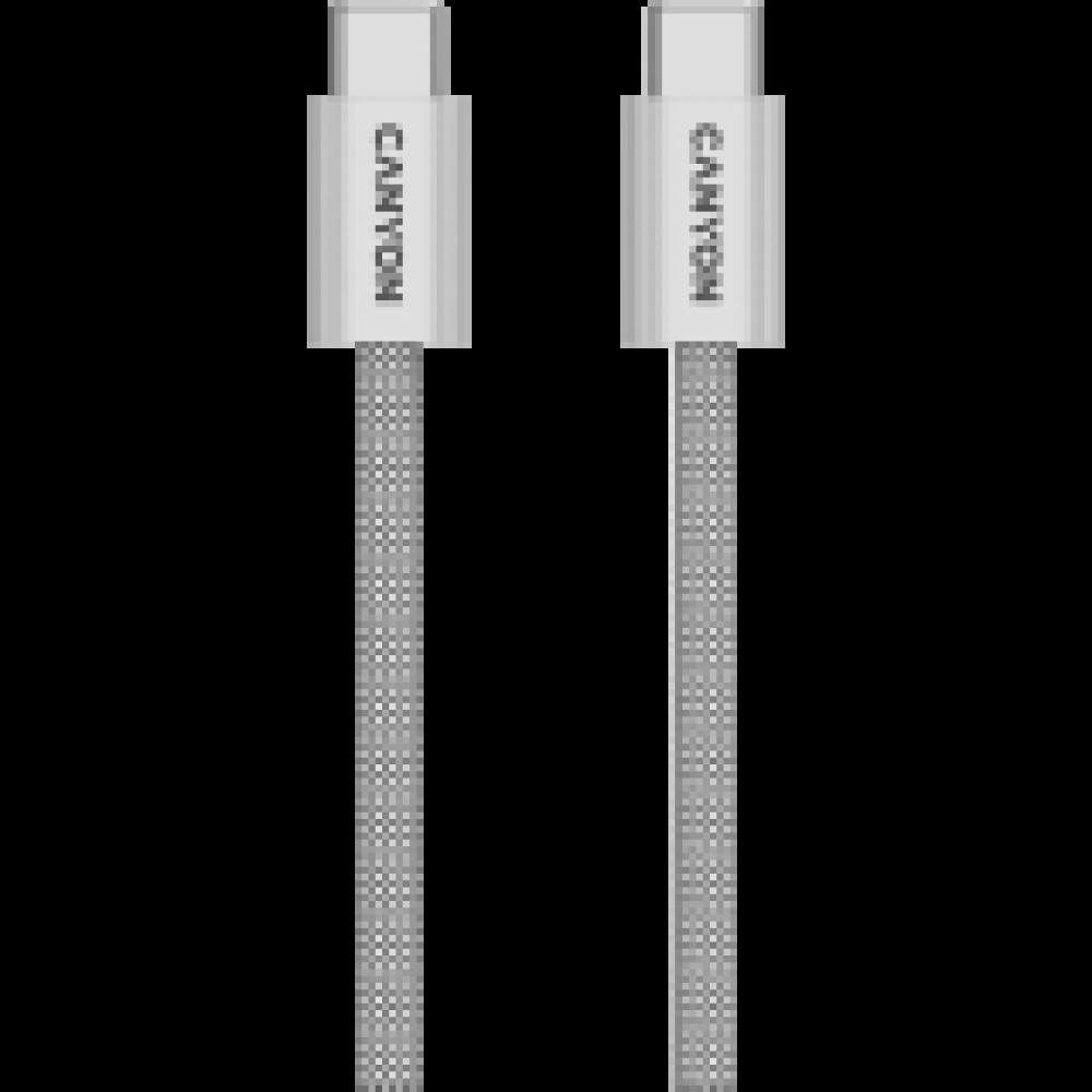CANYON cable OnWire 60MG C-C 60W Magnet Braided 1m Light Grey