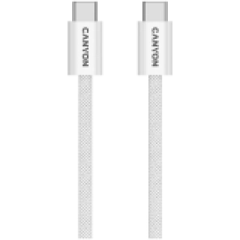 CANYON cable OnWire 60MG C-C 60W Magnet Braided 1m White