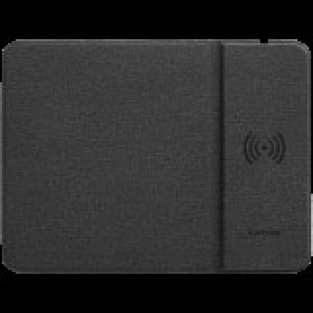 CANYON MP-W5, Mouse Mat with wireless charger, Input 5V/2A,9V2A Output 5W/7.5W/10W, 324*244*6mm, USB Type C cable length 1m, Black, 220g