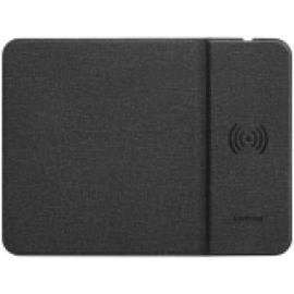 CANYON MP-W5, Mouse Mat with wireless charger, Input 5V/2A,9V2A Output 5W/7.5W/10W, 324*244*6mm, USB Type C cable length 1m, Black, 220g