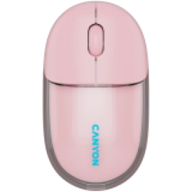 CANYON mouse OnClick 24 BT/ Wireless Transparent/Pink