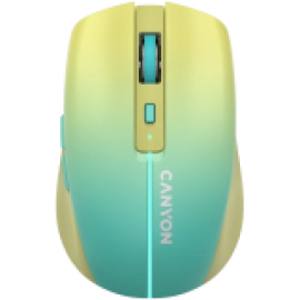 CANYON mouse MW-44  Wireless Charge Yellow Blue