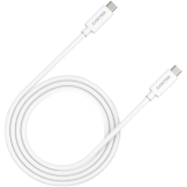 CANYON UC-44, cable, U4-CC-5A1M-E, USB4 TYPE-C to TYPE-C cable assembly 40G 1m 5A 240W(ERP) with E-MARK, CE, ROHS, white