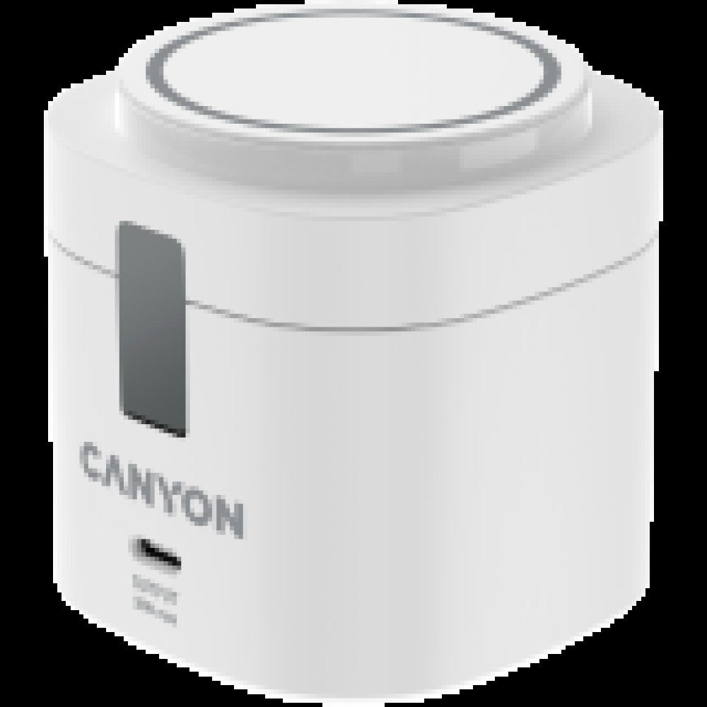 Canyon 4 in 1 Wireless Charging Stand, 30W max, Size: 70x70x70.3mm, weight: 414g, with 65W charger and 1M cable, white