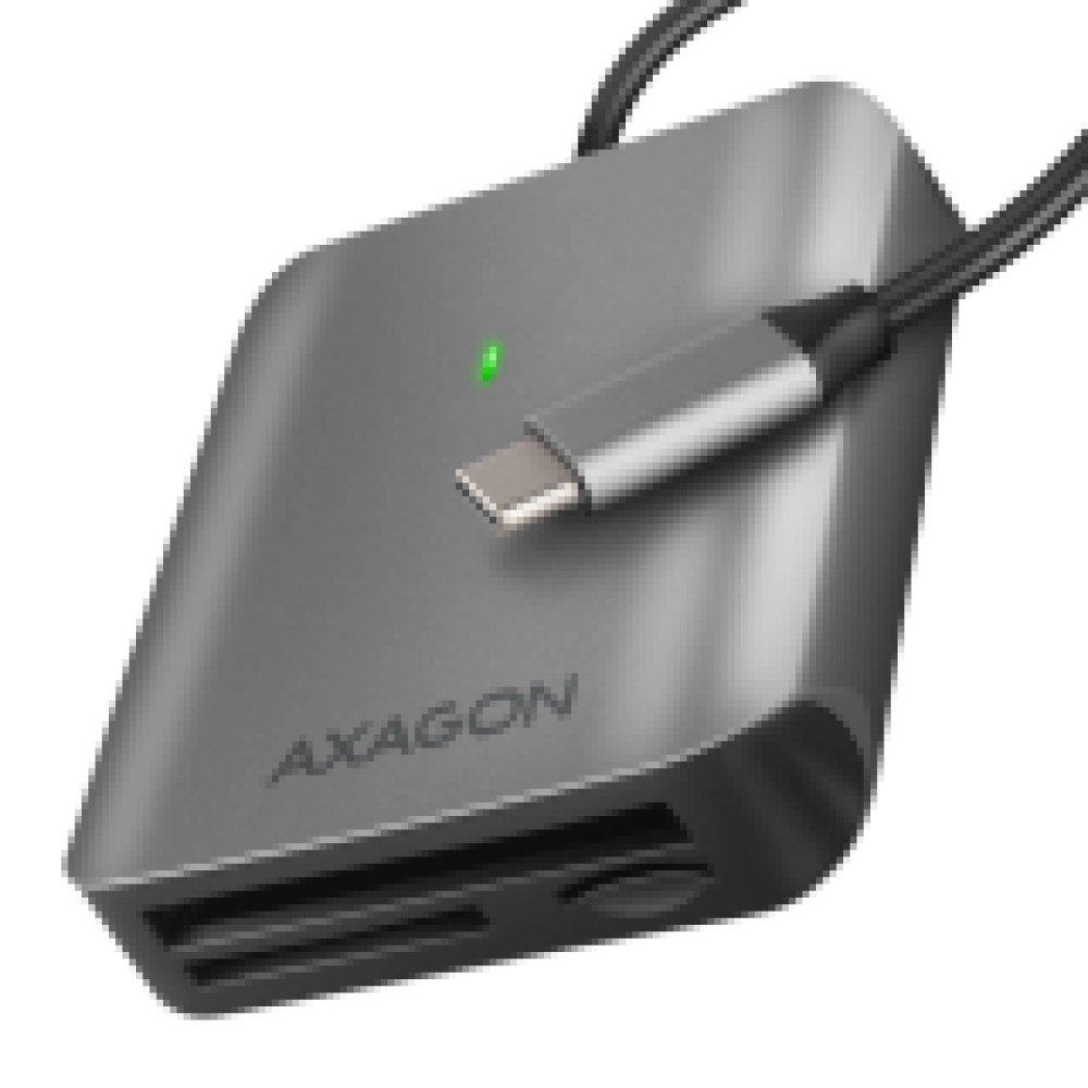 MEMORY READER USB-C 3-SLOT/SD/MICROSD/CF CRE-S3C AXAGON
