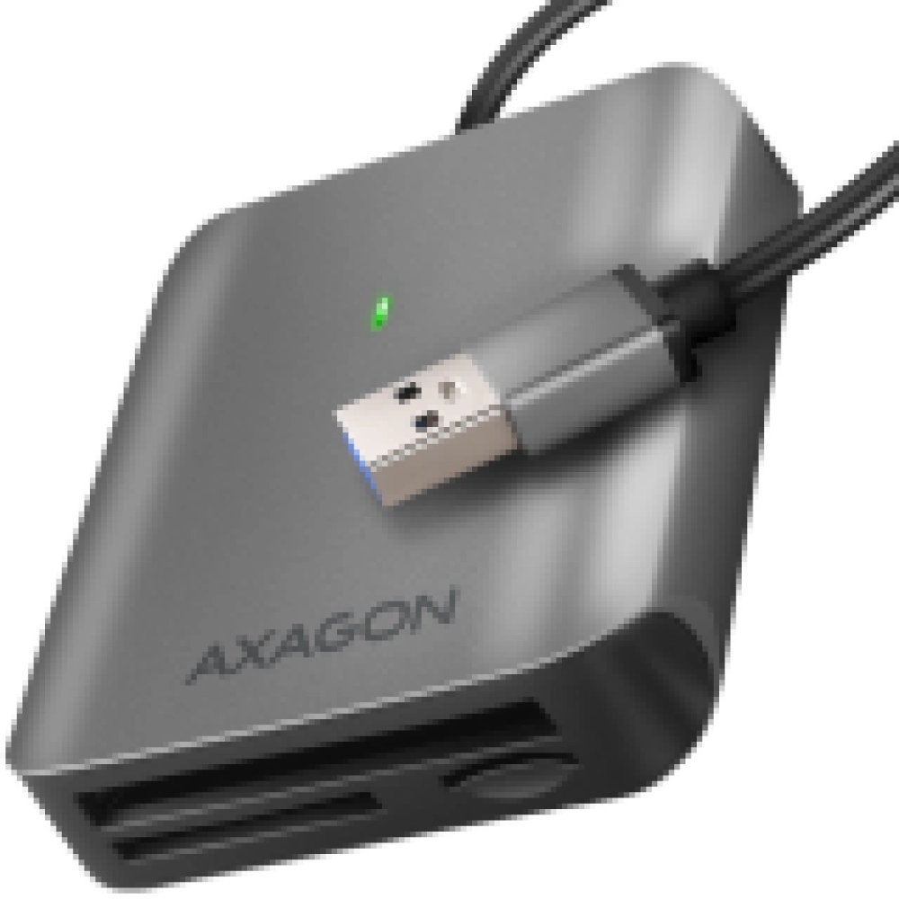 MEMORY READER USB3.2 3-SLOT/SD/MICROSD/CF CRE-S3 AXAGON