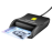 CARD READER FLAT SMARTCARD/USB2.0 1.3M CRE-SM3N AXAGON