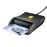CARD READER FLAT SMARTCARD/USB2.0 1.3M CRE-SM3N AXAGON