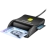 CARD READER FLAT SMARTCARD 4SL/USB2.0 1.3M CRE-SM3SD AXAGON