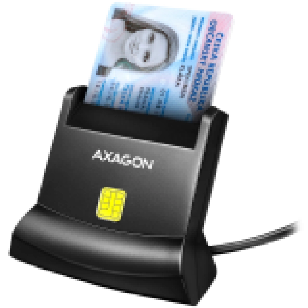 CARD READER STAND SMARTCARD/ID/USB2.0 1.3M CRE-SM4N AXAGON