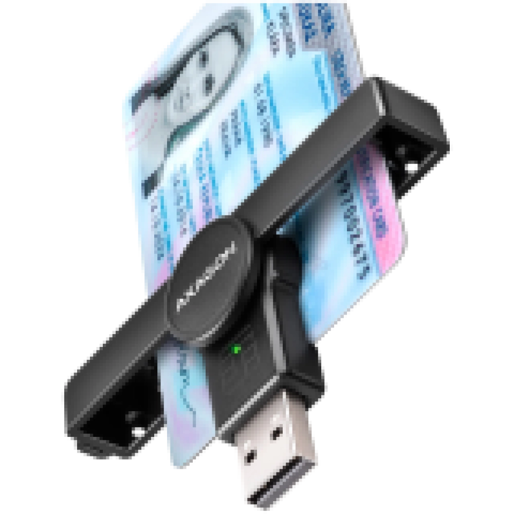 CARD READER POCKET SMARTCARD/USB2.0 CRE-SMPA AXAGON