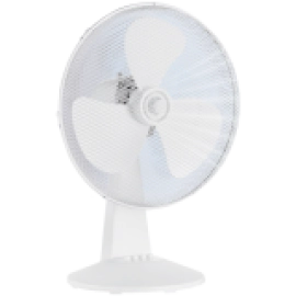 Table fan, 40W, 40cm, 3 speeds, mechanical, noise level: 50-60 dB, Oscillation  80°, Tilting +24° -12°