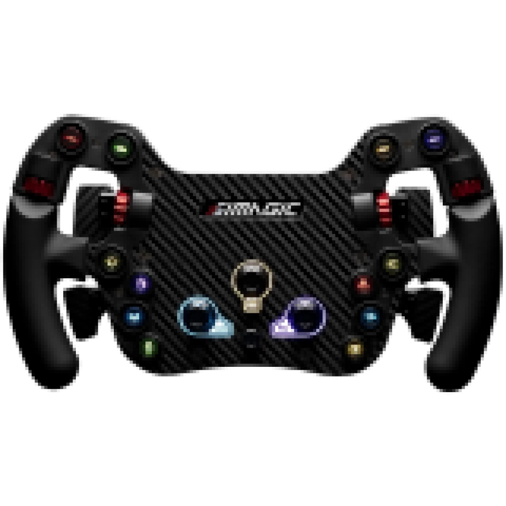 SIMAGIC FX Steering Wheel, Carbon Fiber, Shifter & Clutch Paddles. S204