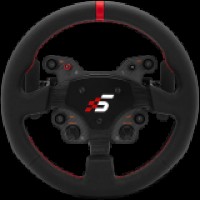 SIMAGIC GT1 Round Steering Wheel, Shifter Paddles, Leather, QR70 Included. S209