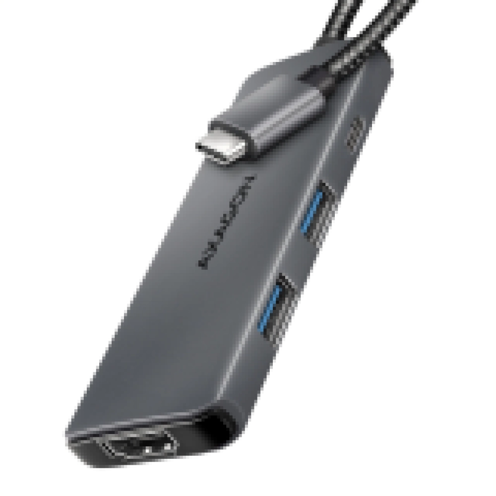 I/O HUB USB-C 5IN1 8K/0.15M HMC-5H8K AXAGON