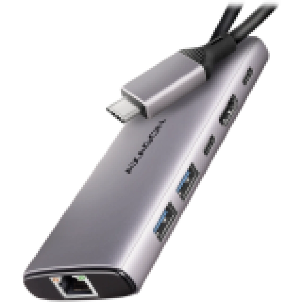 I/O HUB USB-C 6IN1 10GBPS/0.15M HMC-6G2L AXAGON