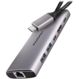 I/O HUB USB-C 6IN1 10GBPS/0.15M HMC-6G2L AXAGON